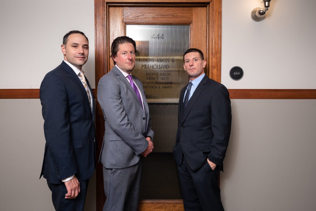 Jason Rubens, Frank Kress, and Toby Mulholland - personal injury attorneys