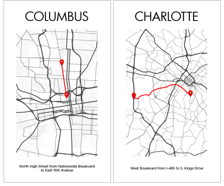 flights from columbus to charlotte